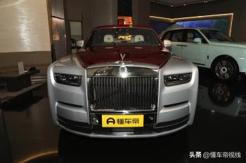 新车 | 售价超1000万元 劳斯莱斯幻影长轴距“龙腾新岁”Bespoke实拍  -图3