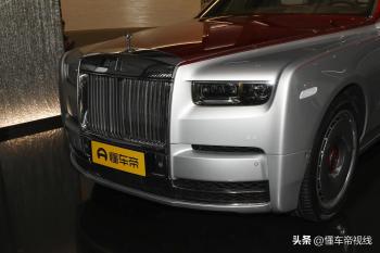 新车 | 售价超1000万元 劳斯莱斯幻影长轴距“龙腾新岁”Bespoke实拍  -图4