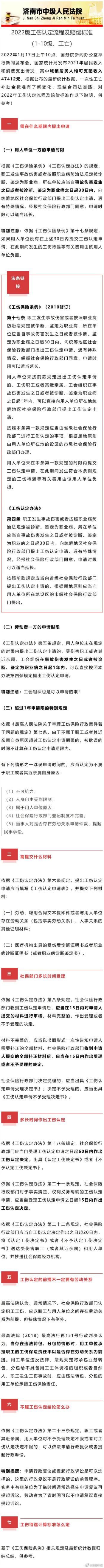 2022版工伤认定流程及赔偿标准（110级、工亡）  -图1