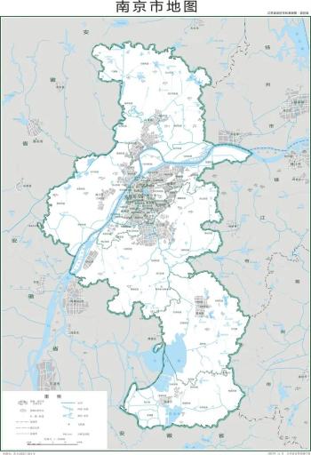 江苏省和13大地级市2023年版行政区划地图  -图2