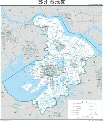 江苏省和13大地级市2023年版行政区划地图  -图3