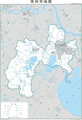 江苏省和13大地级市2023年版行政区划地图  -图5