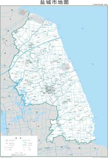 江苏省和13大地级市2023年版行政区划地图  -图10