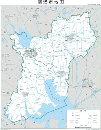 江苏省和13大地级市2023年版行政区划地图  -图13